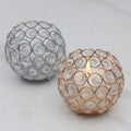 Crystal party wedding candlestick cup hollow glass candle holder crystal candle holder for wedding