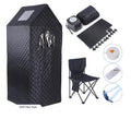 2024 New Style 1500W 3.0L Portable Acrylic Full Body Steam Sauna Computer Control Panel Modern Hotel Bathroom Wet Steam Ease