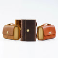 Retro Mini Premium Top Layer Leather Notebook Pocket Travel Journals Graffiti Diary Promotional Business Planner Free Sample