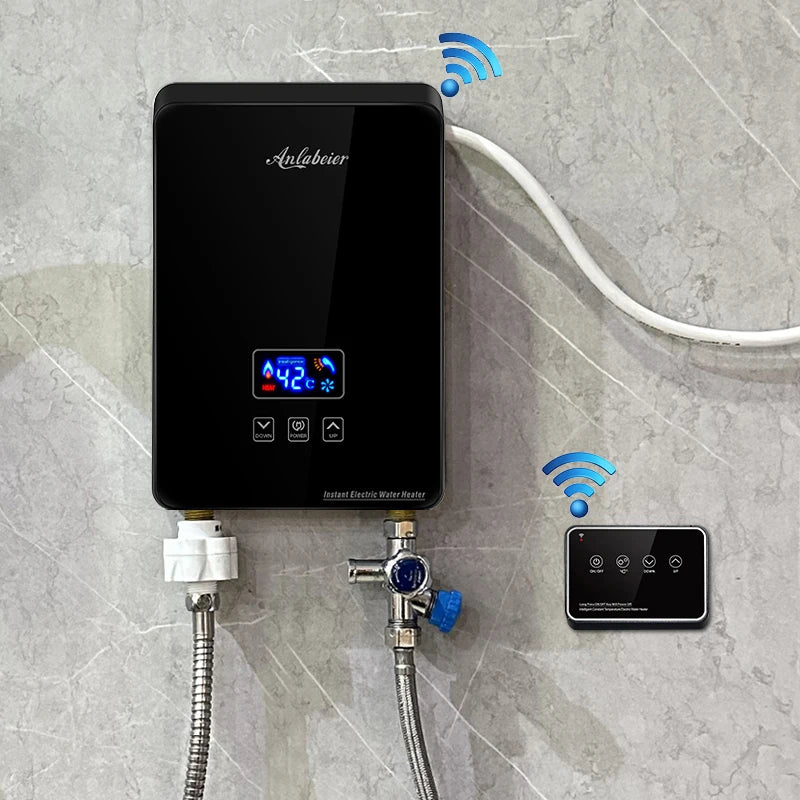 Remote Control 220v Hot Sale Tankless Geyser Mini Bathroom Electric Shower Water Heaters