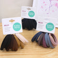 MUJU Rapid Sample 10-Piece Set of Colorful Gradient Elastic Spandex Fashion Korean Version Hair Rope Card Hair Ties