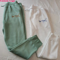 Wholesale Plus Size  Sweatpants Women Cargo Joggers Trousers  Womens Fleece Tech Jogger Set Embroidered Custom  Sweatpants