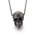 Factory Hip Hop Hipster Accessories Non Tarnish Stainless Steel Pendant Personalized Skull Pendant