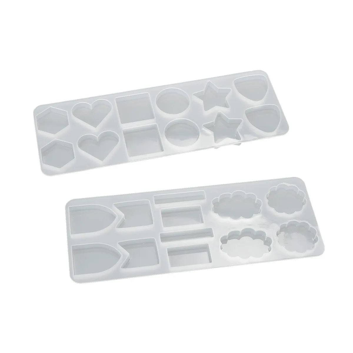 Drop Plastic Diy Mold love Round Hanging Plate square Shield Badge Cloud Silica Gel Abrasive