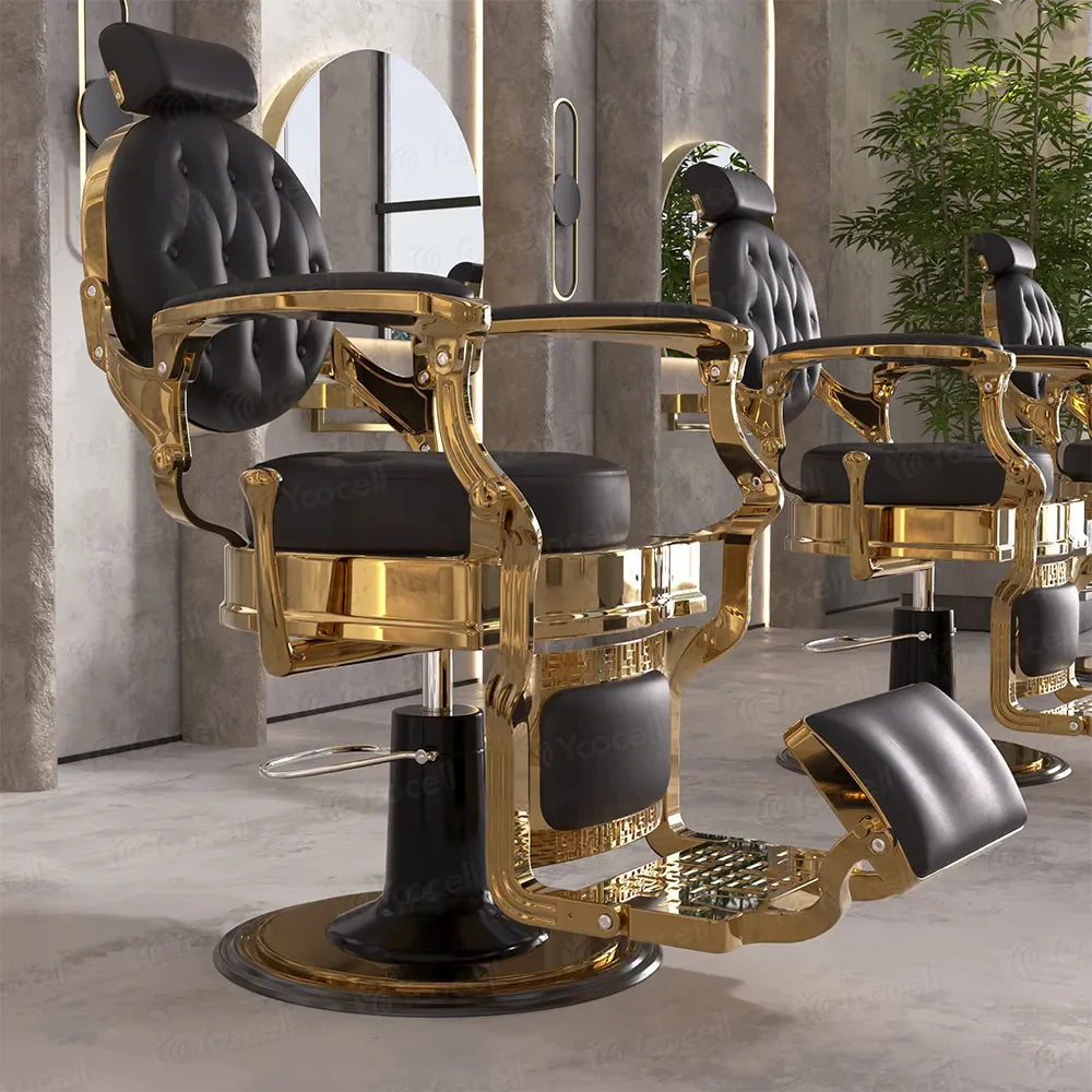 Salon Furniture Vintage Man Antique Barber Chair Hair Salon for Sale