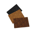 Accessory Manufacturer Sew on Design Debossed Leather Label Mens Jeans Top Quality Polyester Leather Label