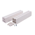 Outdoor Unit Floor Mounting Base Kit Air Conditioning Base in Plastic PVC Floor Support Floor Stand Bracket for Air Conditioner