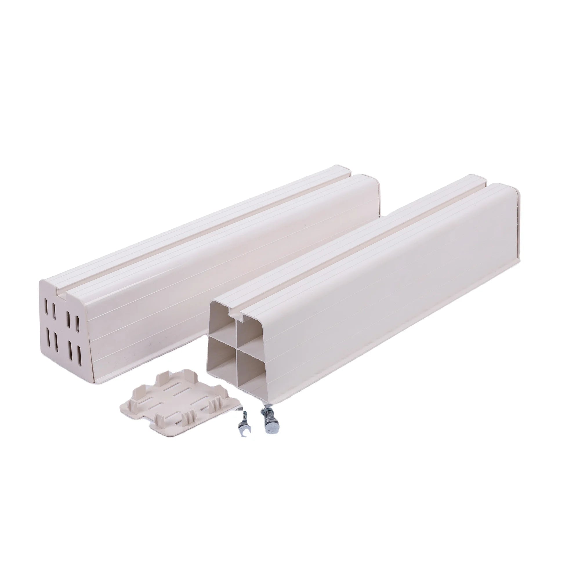 Outdoor Unit Floor Mounting Base Kit Air Conditioning Base in Plastic PVC Floor Support Floor Stand Bracket for Air Conditioner