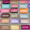 Simple Colorful Drawer Eyelash Packaging Boxes Mink 3d Lashes Box Private Label Lash  Box