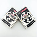 Wholesale Custom Texas Plastic Poker Chips CMYK Color Indoor Use 30 Silk PVC Material Wide Card with Four Corners Code Surface