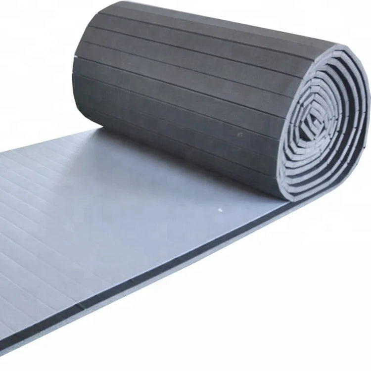 Hot Sale Pvc Leather Vinyl Surface Foam Roll Mat Wrestling Roll Mat Roll Out Wushu Carpet Bonded Foam Mat