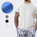 Summer Skin Friendly Short Sleeved Lightweight Mesh Breathable Running T-shirt Sport Workout Gym Shirt Men MegaBDM