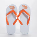 Custom Unisex Open Toe White Hotel Flip Flops Hotel Slippers With Logo