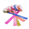 Custom Waterproof 3/4 Inch Paper BraceletsTyvek Paper Wristbands for Events