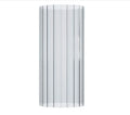 Custom Made Clear Heat-resistant Open Ended Glass Striped Candle Holder Chimney Tube Shade