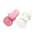 Plastic Clip for Infant Baby Pacifier Nipple Clasps Holder Fit for Most Pacifier Styles Soother Baby Pacifier Clips Holder