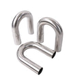Aluminum Exhaust Pipe 3 Inch Mandrel Bends for U Type Bends