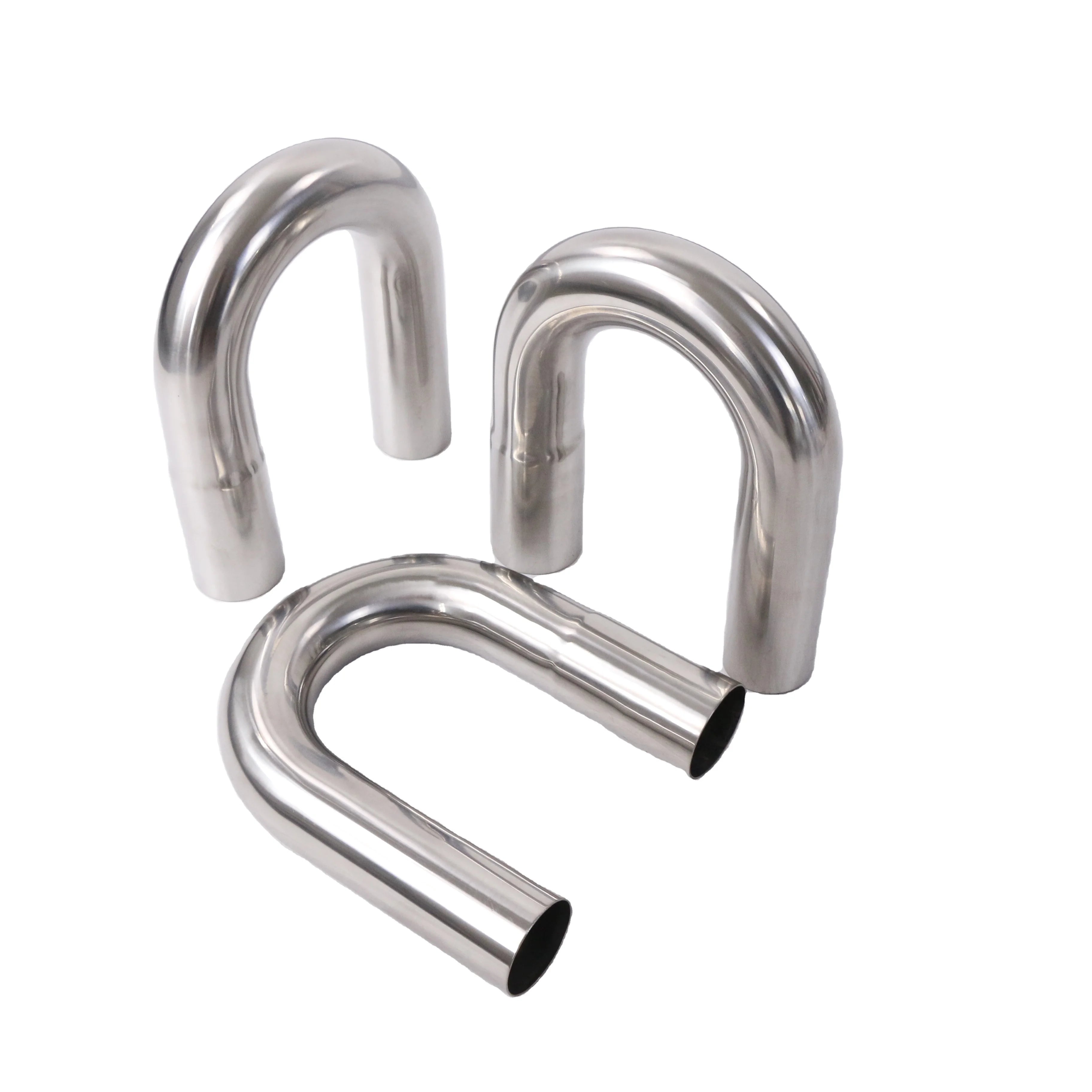 Aluminum Exhaust Pipe 3 Inch Mandrel Bends for U Type Bends