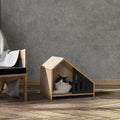 Manufacturers Supply Cat Frame Wooden House Cat Climbing Frame Wall Hanging Cat Hammock. CNLF