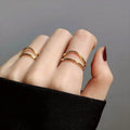 Wholesale Fashion Alloy s 925 Non Tarnish Adjustable Rings