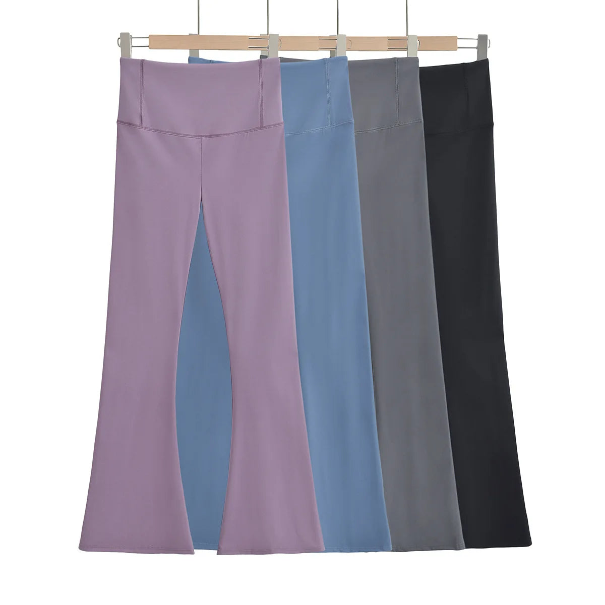Women Compression Soft Comfortable Quick Dry Lightweight Yoga Flare Pants