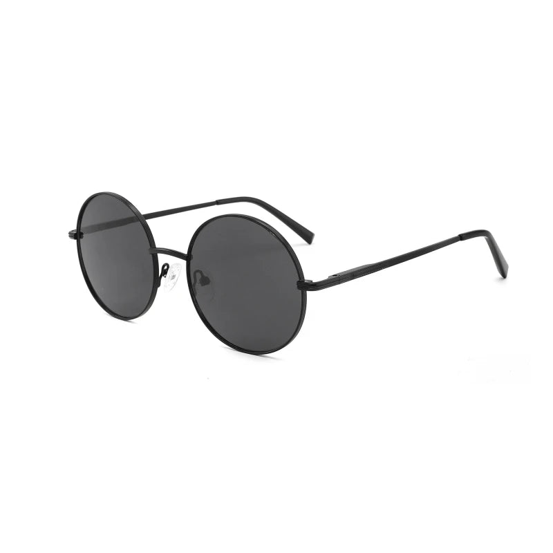 Wholesale Round Glasses Frame Retro Fashion Square Design Photochromic LensesWomen's Sunglasses
