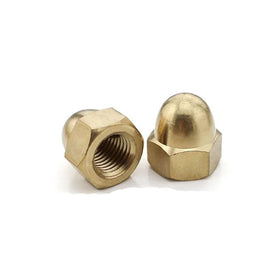 Factory Yellow Brass Dome Cap Nuts DIN1587 M3 M4 M5 M6 M8 M10