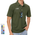 Wholesale Custom logo Short Sleeve Golf Polo Tshirts Men Custom Polo with logo Polo t Shirt Custom Printing