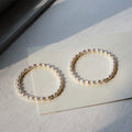 Zhuji Natural 5-6mm Color White Rice Shape Freshwater Pearl Bracelet for Sale