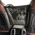 Safety Durable Quilted Pet Travel Barrier Dog Car Net Car Divider Dog Car Barrier Mesh for Driving Safely Net Pocket