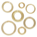 Hot Sale Premium Open Closed Iron Jump Rings Popular Wholesale Jewelry Findings Components for Bracelet Necklace Making Charms