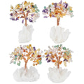 Amethyst Citrine Rainbow Tree With Quartz Cluster Gemstone Crystals Bonsai Money Tree Handmade Crystal Feng Shui Luck Tree