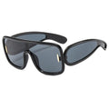 European and America Punk Style Y2k Sunglasses Women New 2024 Uv-sunglasses extra Large square Luxury Shades Sunglasses