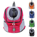 Hollow Screen Mesh Breathable Portable Outdoor Travel Double Shoulder Backpack  Pet Dog Cat Carrier Bag