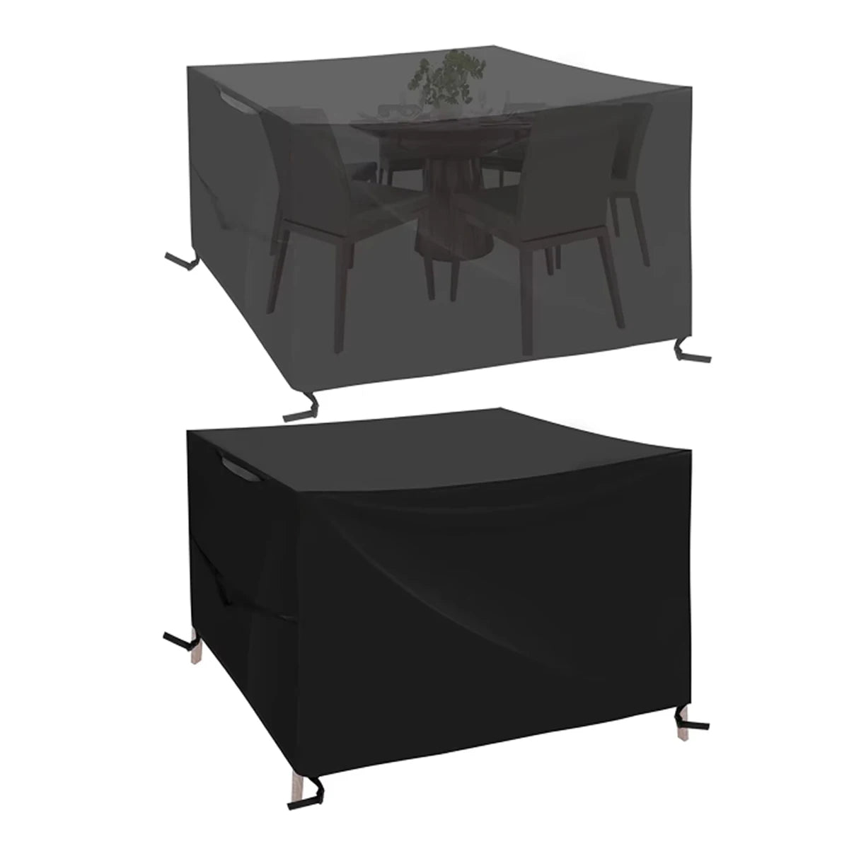 WOQI Heavy-Duty Waterproof Patio Coffee Table Cover Outdoor Furniture Cover for Lawn & Camping Camping & Hiking Product