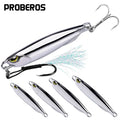 Metal Jig Bait 10g/15g/20g/30g/40g/60g/80g Mackerel Fish Lure Sinking DUO Lure Far Casting Jigging Bait Spoon Spinnerbait