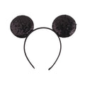 Ziming Hot Sale Cartoon Embroidery Effect Rainbow and Multiple Colors Two Sides Sequins Cute Ear Party Costume Ball  Headbands