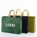 Reusable Non Woven Bag  Wholesale Ultrasonic Non Woven Travel Storage Eco Shopping Bag with LOGO Printing in Stock