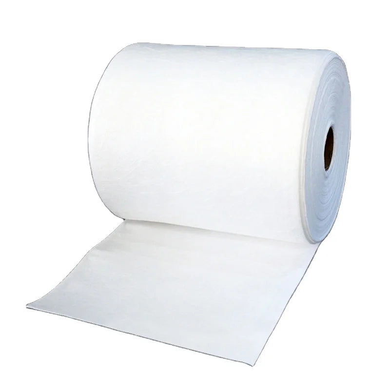 Lightweight 40cm*50m 2mm Thick Absorbent Roll Containing Removing Chemical Spills Oil Environmentally Friendly Oilspillpro
