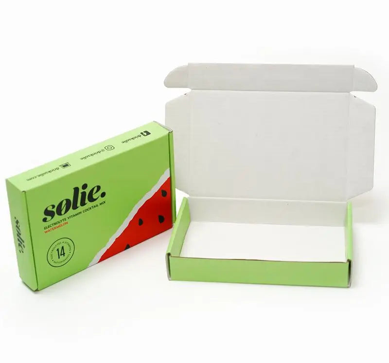 Custom logo Printed Corrugated Postage Shipping Boxes Kraft Express Package Request 20mm Small Postal Box Letterbox