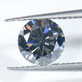 Ready to Ship Wholesale Loose Moissanite Round Brilliant Moissanite Diamond Grey Color Synthetic Moissanite Diamond Manufacturer