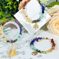 Wholesale Natural Crystal Gemstone Bracelet Crystals Healing Stones Chakra Bracelet for Gifts Decoration