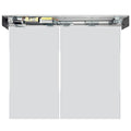 Oredy Commercial Frameless Tempered Glass Automatic Sliding Door Microwave Sensor Opener Operators for Home Door