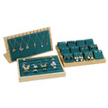 Unusual Cute Diamond Display Stand for Stud Earrings Ring Organizer Hanging Jewelry Tray Popular Counter Dish Jewelry Packaging