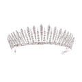 Crystal Princess Tiaras and Crowns Diadem for Woman  Wedding Hair Accessories Sliver Luxury Christmas  Bridal Tiara