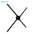 77cm 3D Hologram Projector Fan Wifi Advertising Display Logo Light APP or PC or Remote Control Holographic 3d Fan Projector