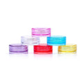 Hot-selling PS Mini Lip Balm Jar 2g Plastic Eye Cream Jar Plastic Sample Jars for Cosmetic Packaging