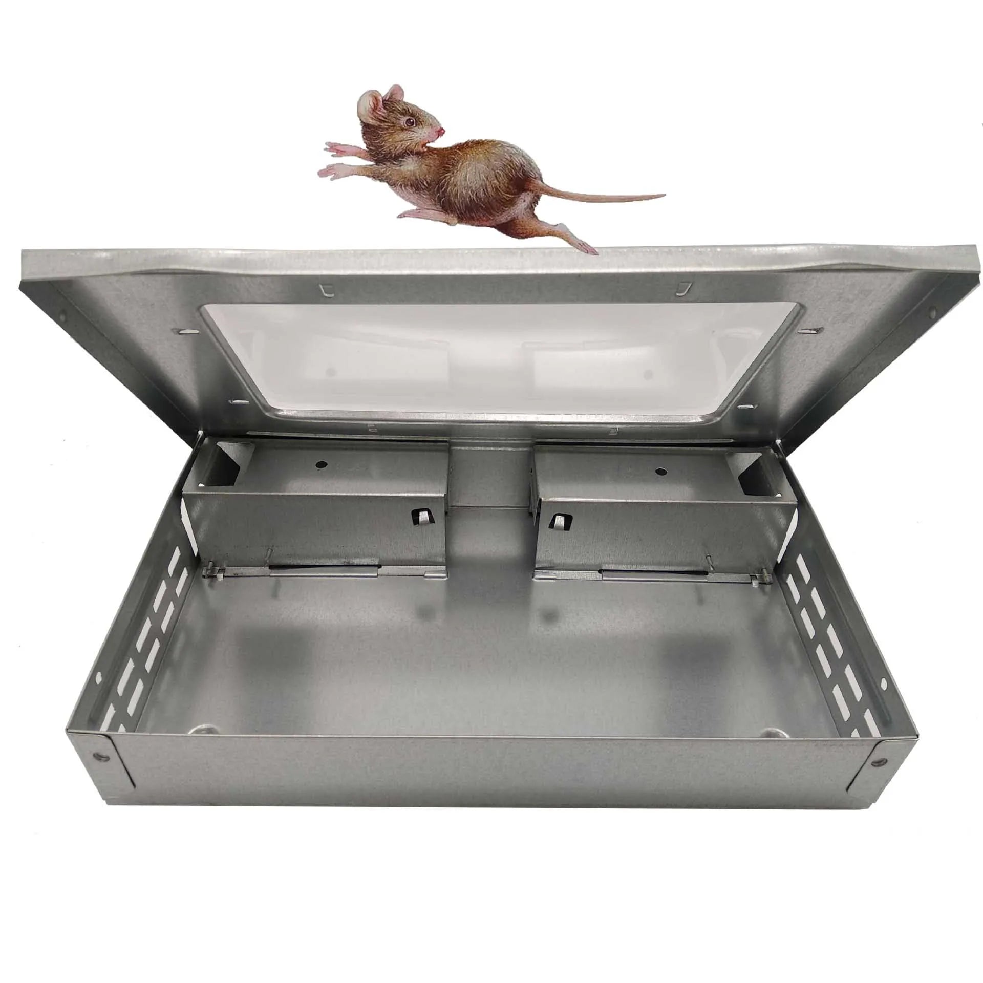 Live Solid Galvanized Steel Eco-Friendly Multi Catch No Kill No Electronic Humane Mouse Trap