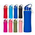 Beauchy 2024 Hot Sale Custom logo Double Wall Insulated Outdoor Sports Stainless Steel Portable Water Bottle Waist Shape