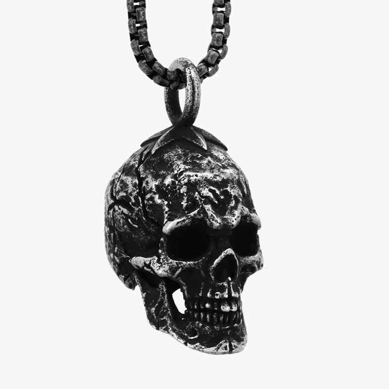 SS8-954P 2023 New Updated Design Stainless Steel Skull Pendant Punk Biker Gothic Personalized Jewelry Wholesale Gift